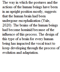 Forum 5. Language and Communication (Thread 1. Biological prerequisites for language)